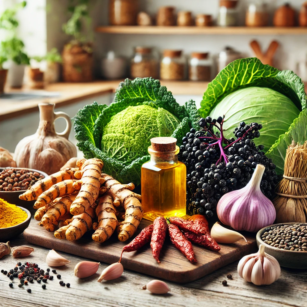 자연치유력을 높이는 5가지 슈퍼푸드 관련 이미지