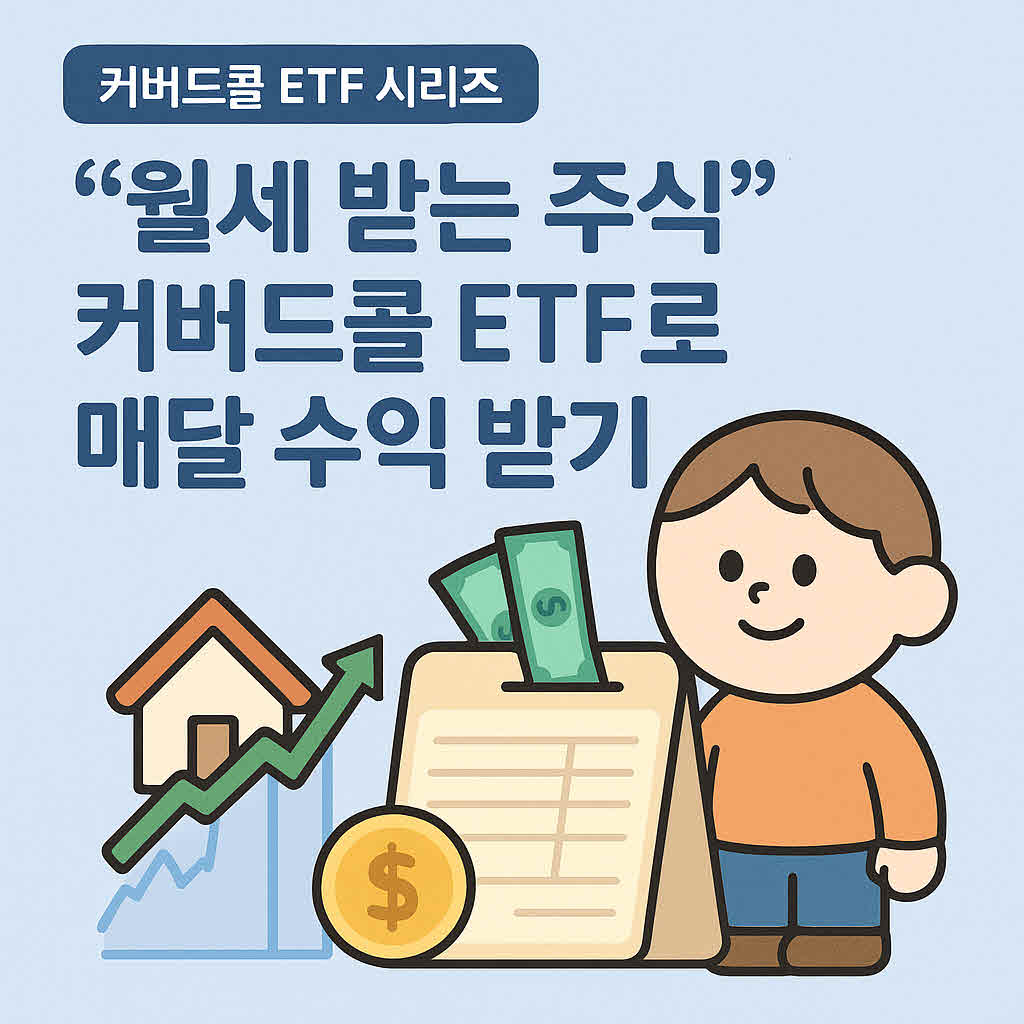 “월세 받는 주식”? 커버드콜 ETF로 매달 수익 받기 – QYLD·JEPI·XYLD 비교