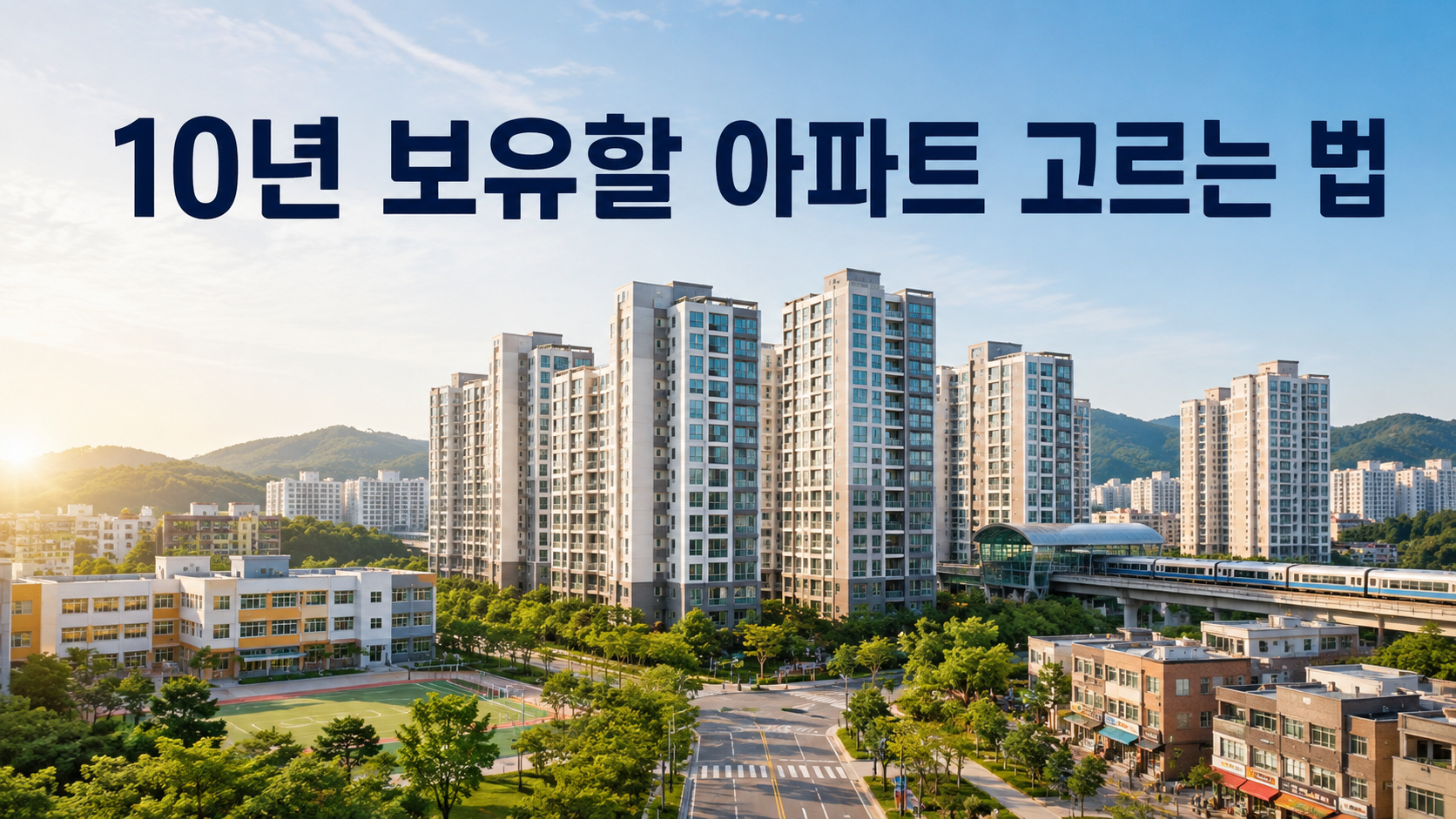 10년 보유할 아파트