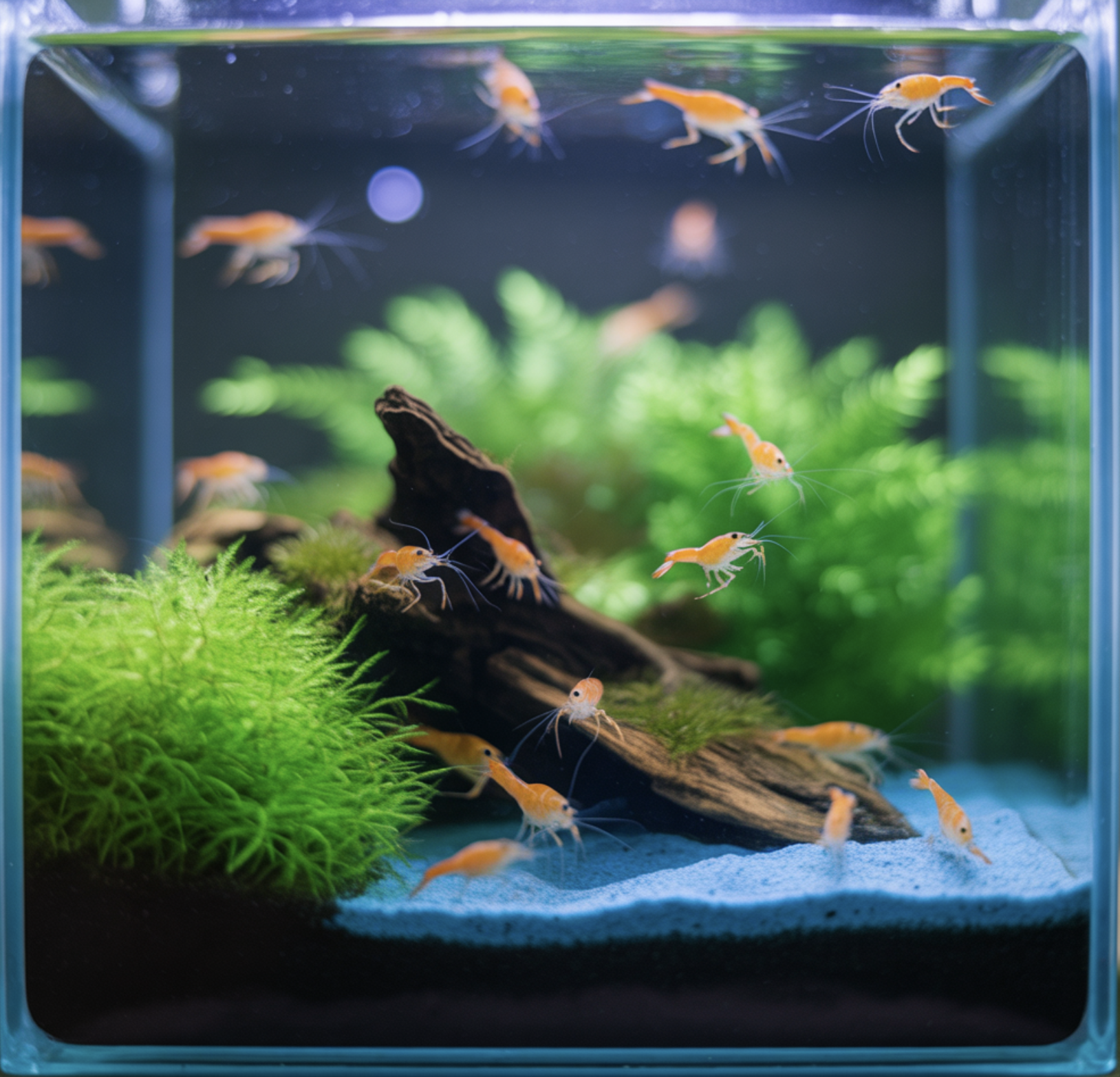 새우들의 아늑한 집 꾸미기