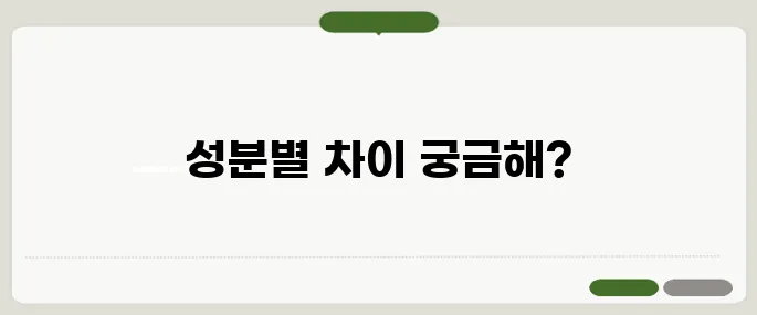 치통에 좋은 진통제 성분별 효과 차이 정리