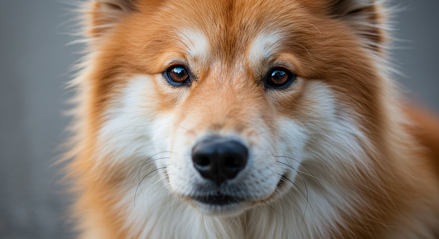 smartphone with pet mode feature capturing photo of a cute dog