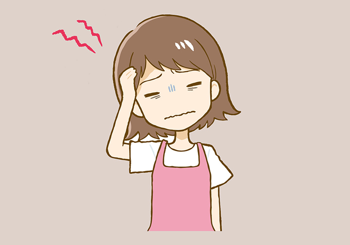 두통증상이-심한-여성