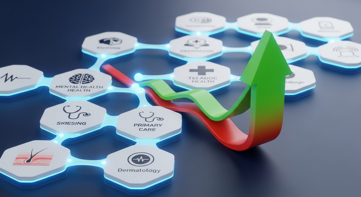 2026년 미국 원격의료 주식 전망: 텔라닥&middot;힘스앤허스 등 TOP 3 종목 분석과 시장 트렌드