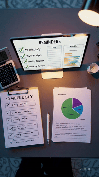 부자 되는 돈 관리 습관을 만드는 실천 가이드 gif이미지