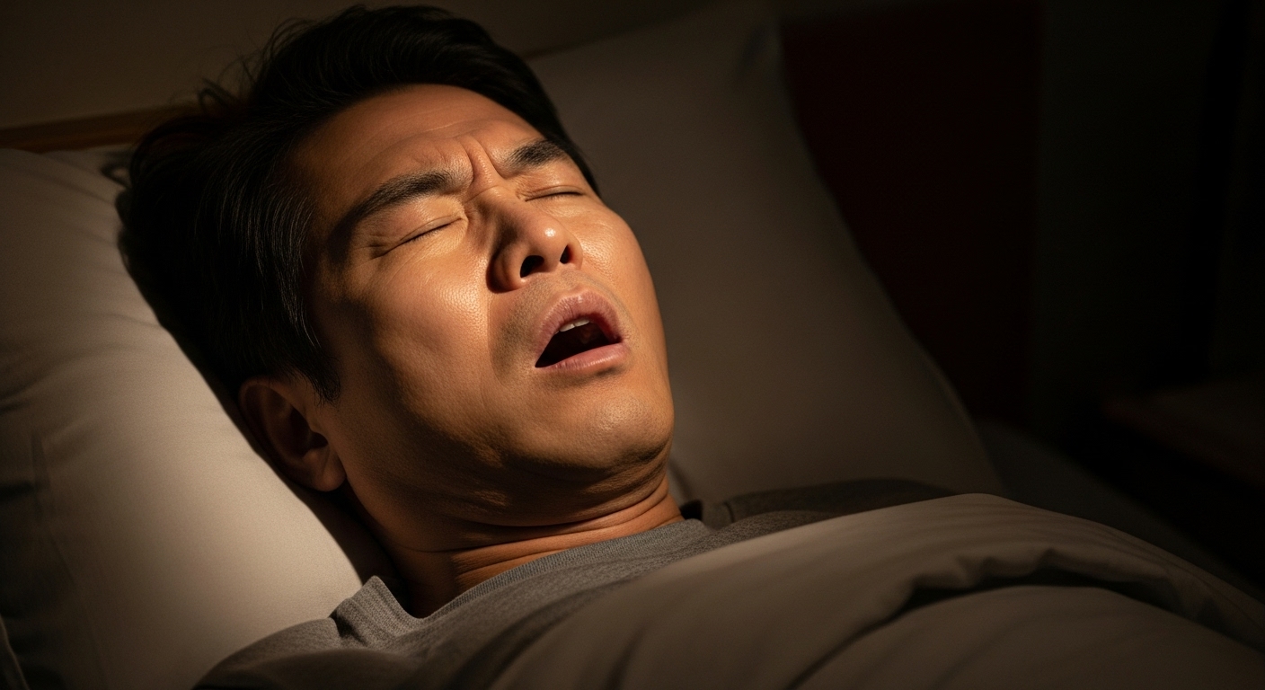 코골이 중년남성,수면무홉증,불면증,수면장애