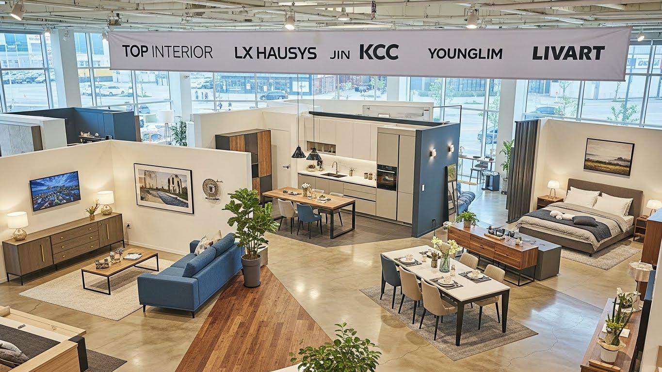 탑인테리어 lx지인 kcc 영림 리바트 취급점