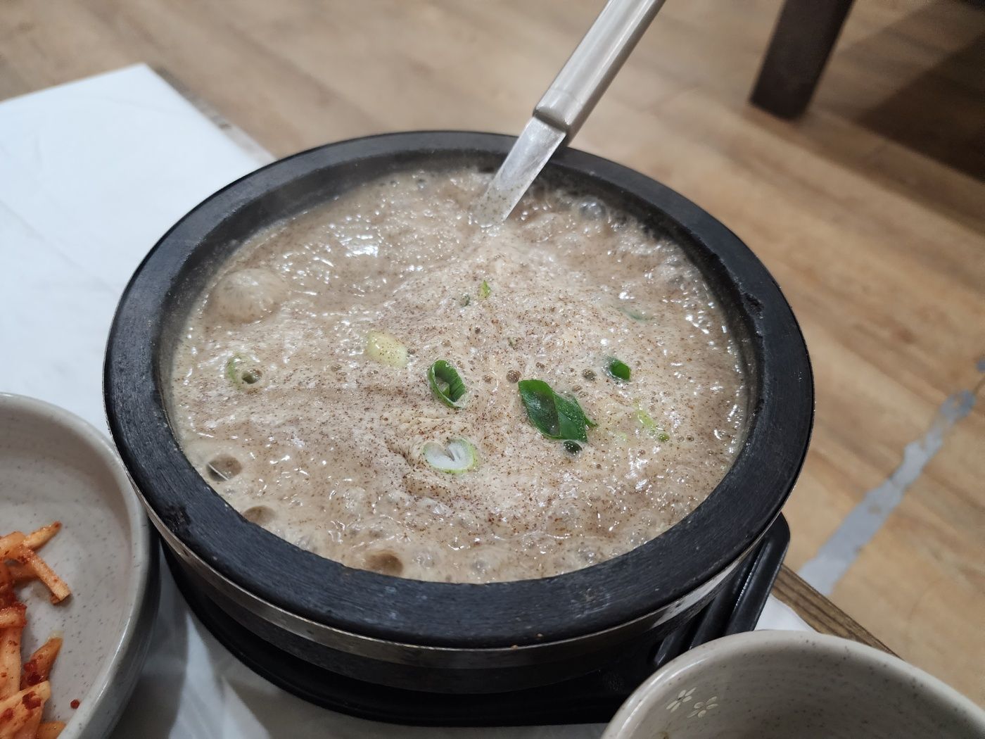 사천 봄내 야채들깨탕