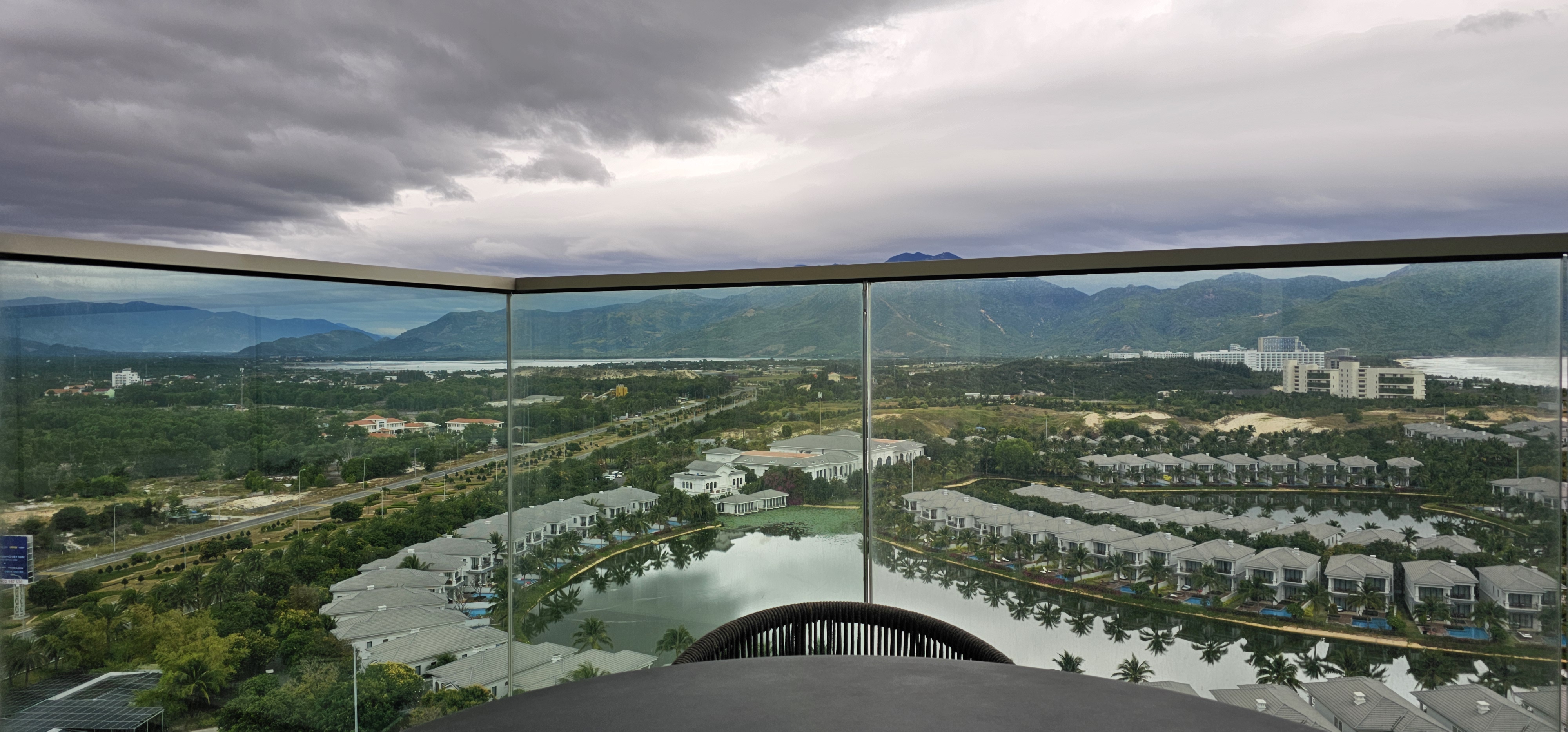 2월의 나트랑 하늘 사진