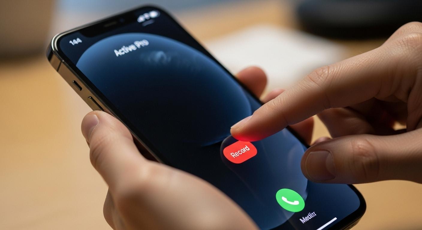 아이폰 통화 녹음 허용 경우