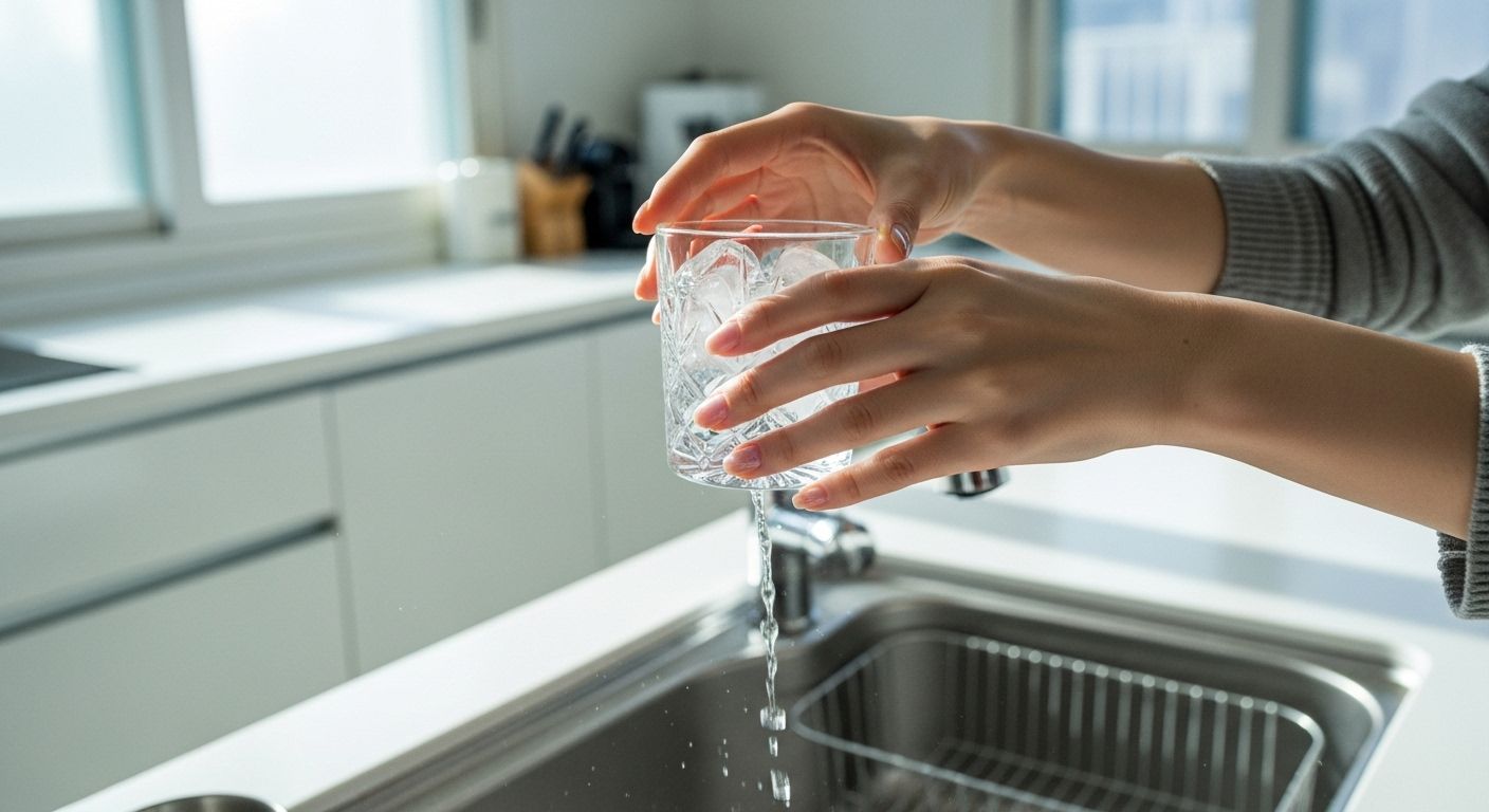 얼음물 만드는 손