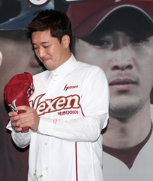 이택근 넥센 히어로즈 복귀 입단식