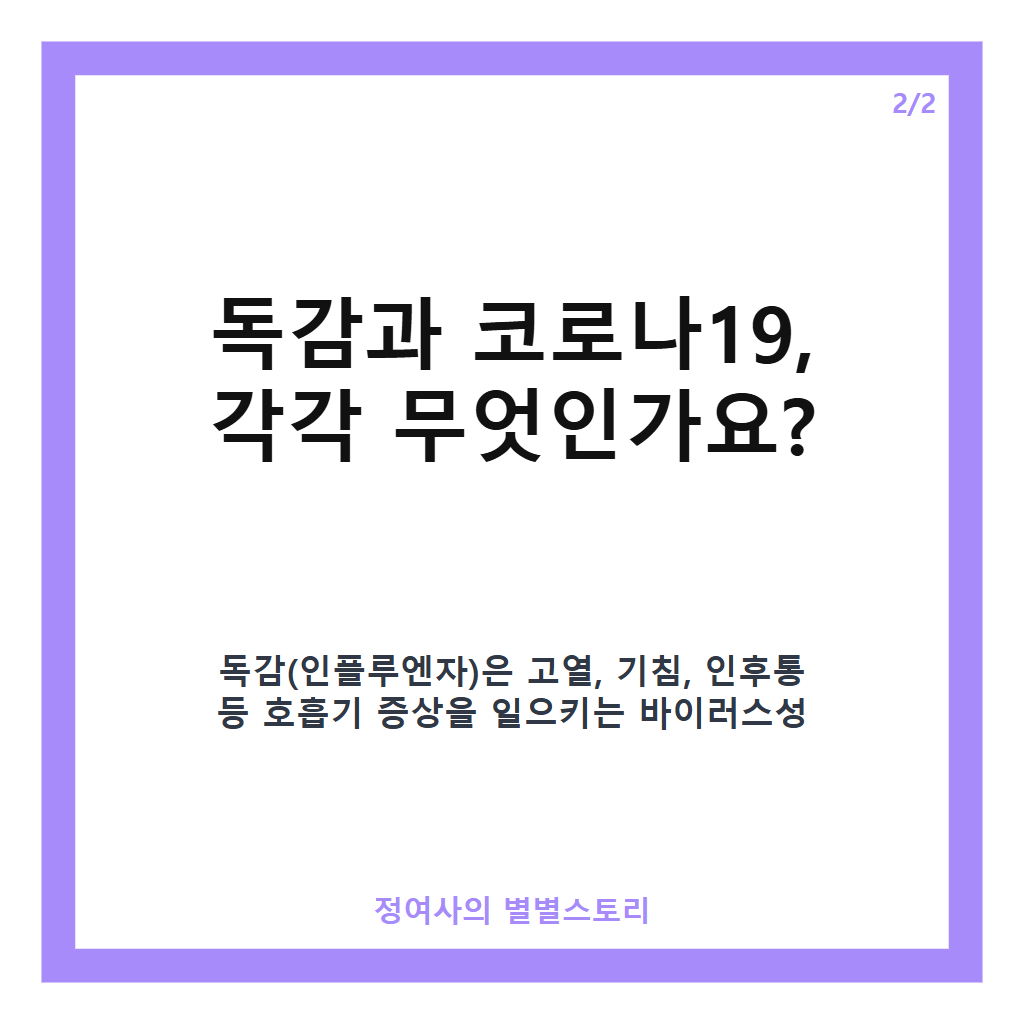 월인데 독감 유행 시작 코로나까지 함께 번지는 이유와 예방접종 일정 안내 카드뉴스 3