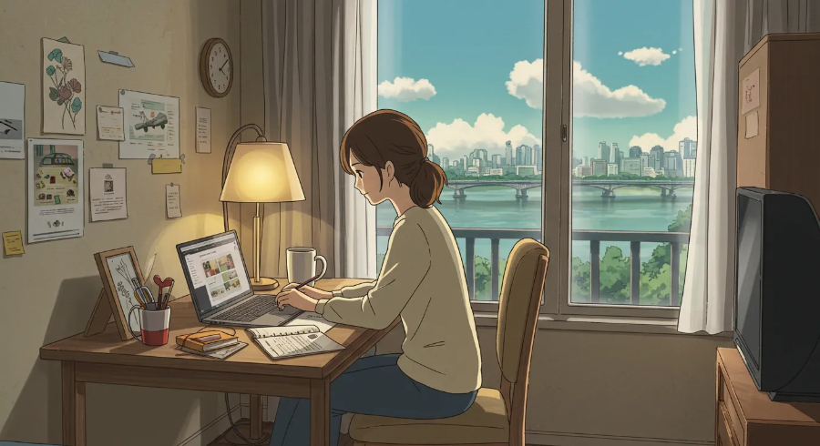 지브리풍 이미지FX