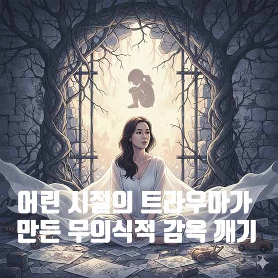 우울의 근원 추적: 어린 시절의 트라우마가 만든 무의식적 감옥 깨기