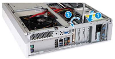 그래픽카드 탈부착 중