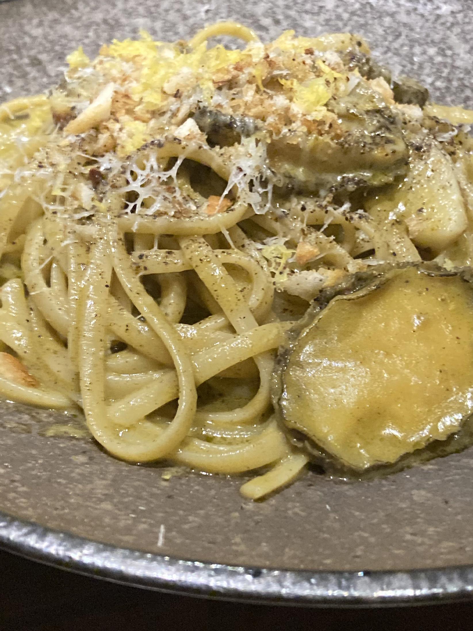 전복내장파스타