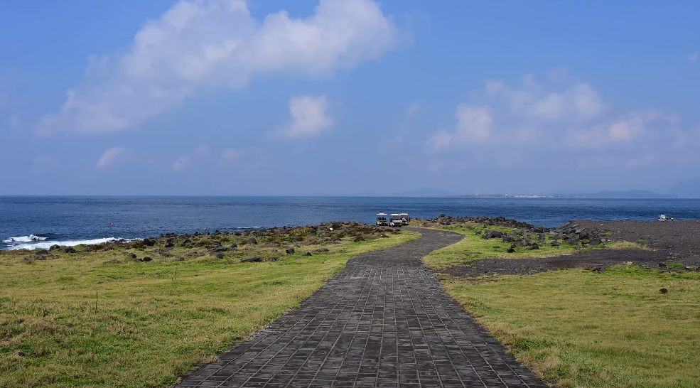 국토 최남단 마라도의 모습입니다.