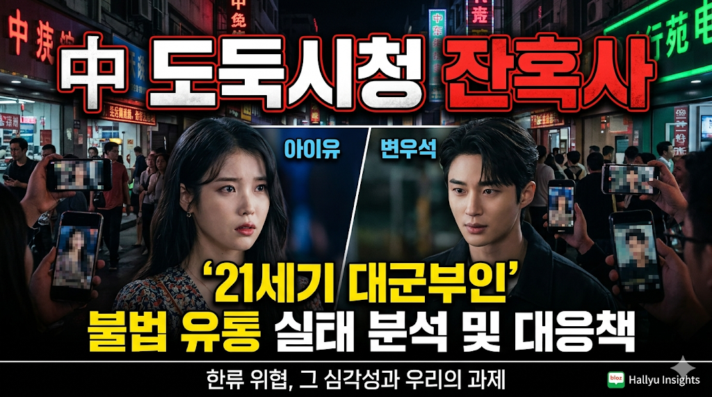 中 도둑시청 잔혹사, 아이유&middot;변우석 &lsquo;21세기 대군부인&rsquo; 불법 유통 실태 분석 및 대응책