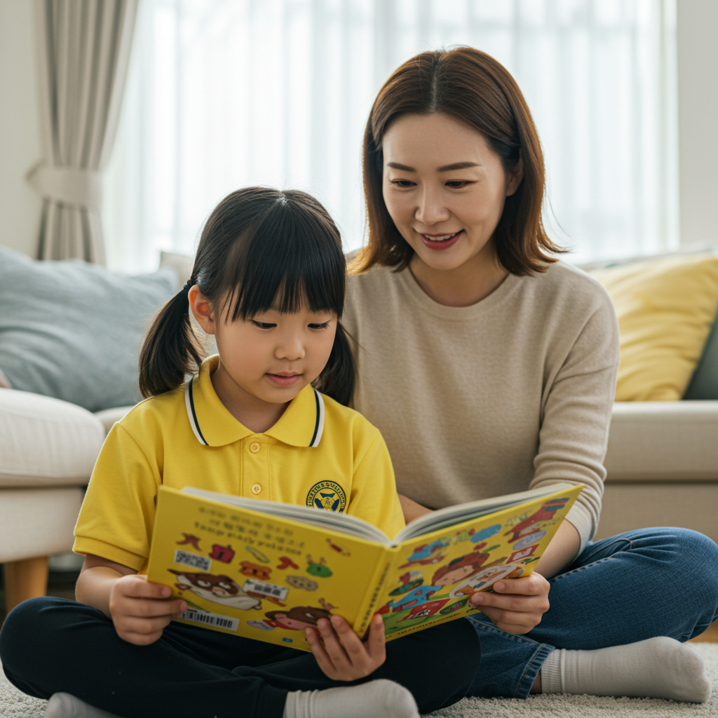 초등학생 자기주도학습을 도와주는 어머니