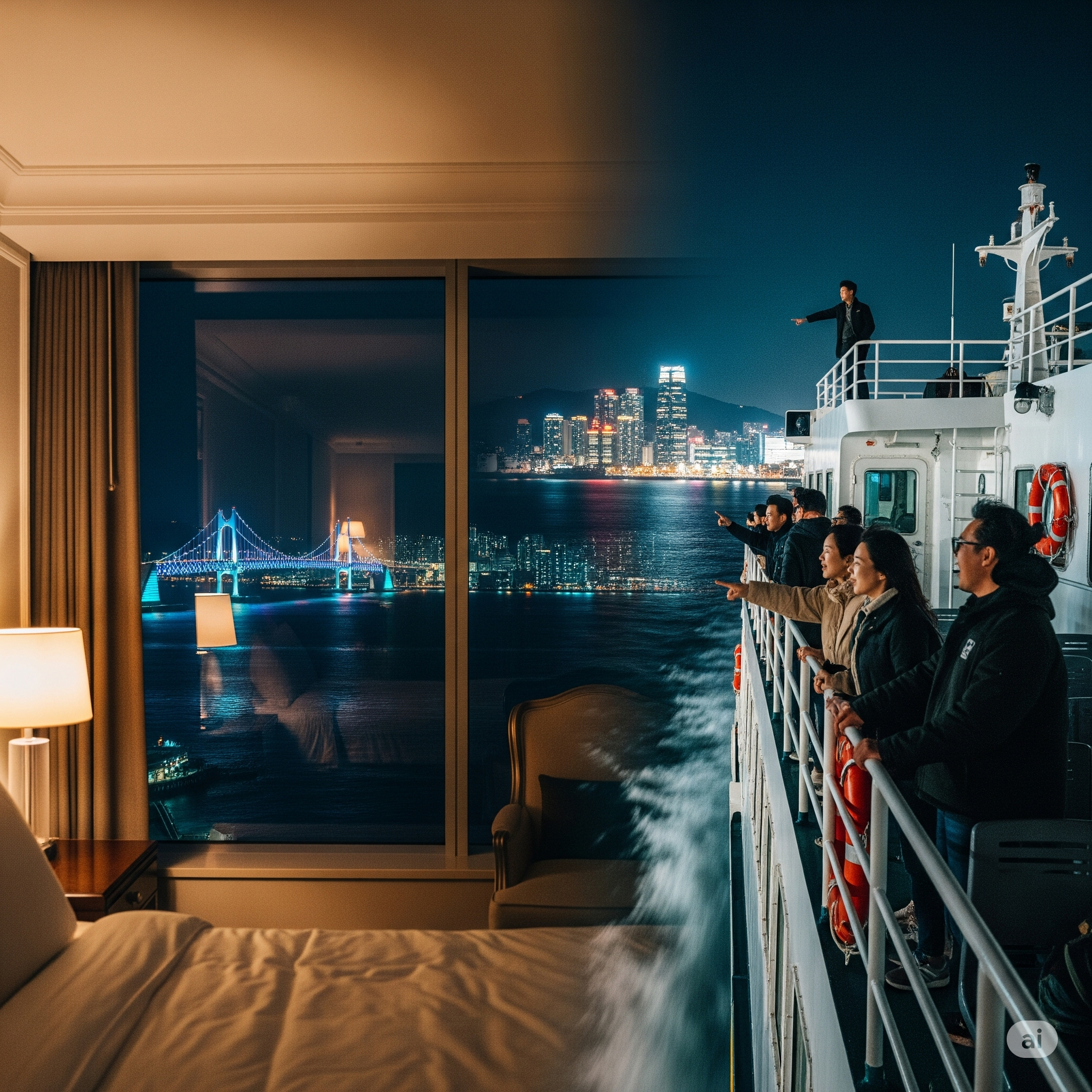 여수 밤바다의 정수, 숙소와 야경 투어로 완성하는 낭만 여행 후기