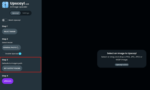 AI Upscale 사용법