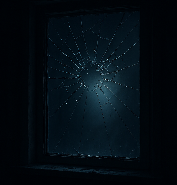 깨진 창문 사이로 누간가가 나를 부르는 꿈