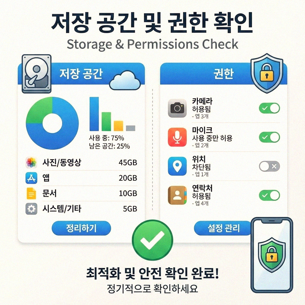 스마트폰 화면 녹화가 안 될 때, 이것부터 확인해보세요