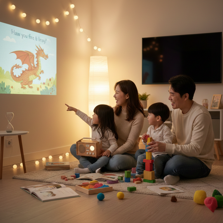 유아 스마트폰 중독 예방을 위한 부모와 아이의 상호작용 놀이 시간