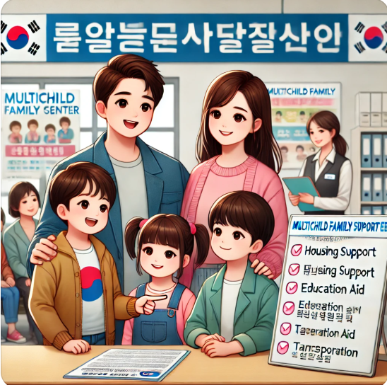 2025년 다자녀 가구 지원정책