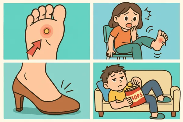 티눈이 생기는 이유와 잘못된 생활습관19