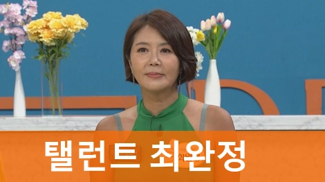 탤런트 최완정 프로필