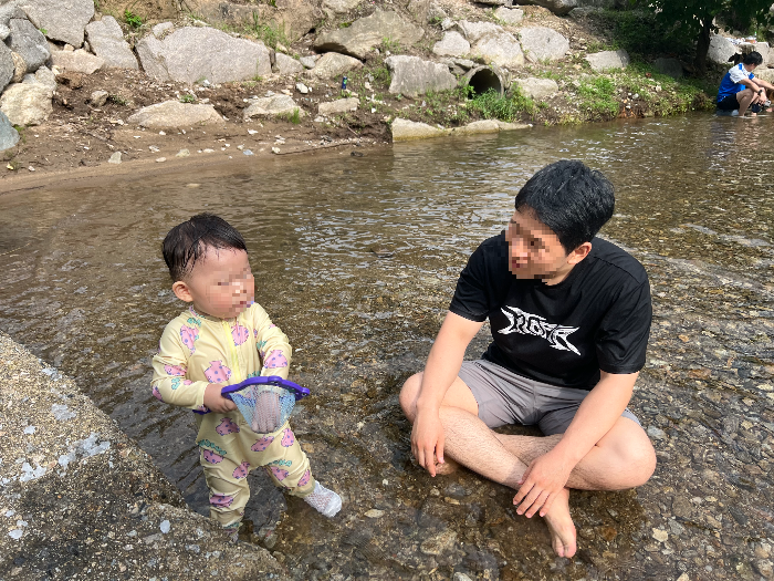 동두천 왕방계곡 수심
