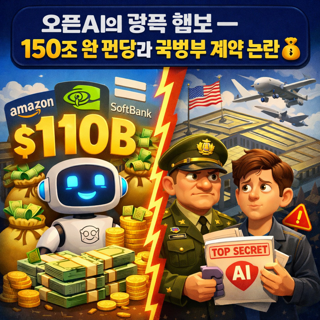 오픈AI의 광폭 행보 &mdash; 150조 원 펀딩과 국방부 계약 논란