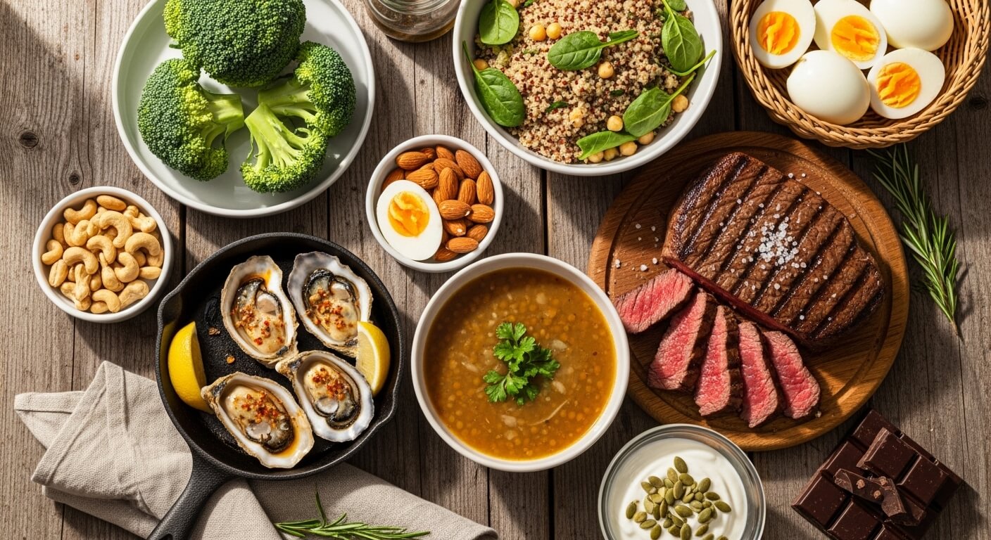 아연이 많은 음식