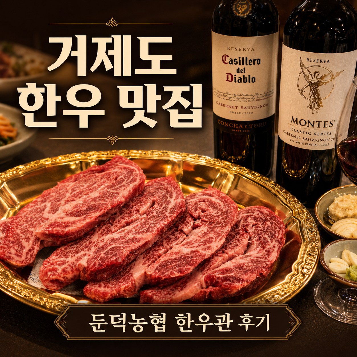 거제 한우 맛집 둔덕농협 한우관 후기