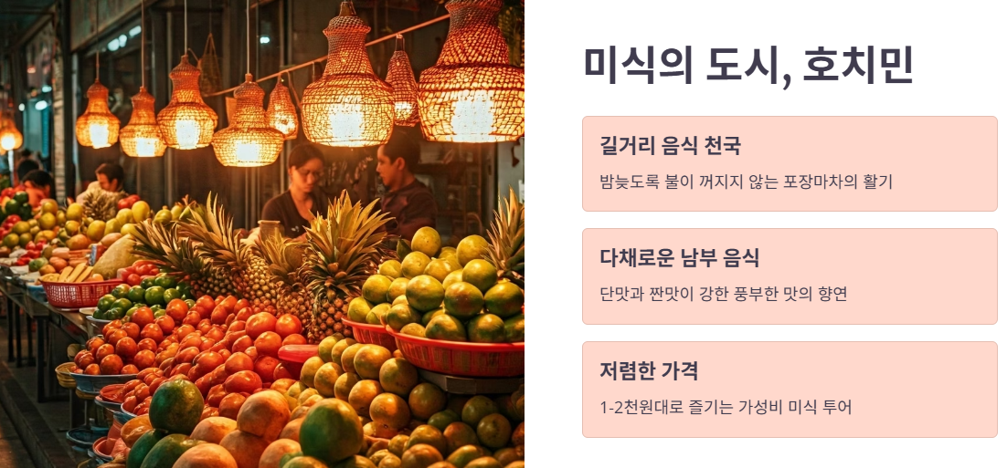 호치민 시티, 왜 미식의 도시인가?