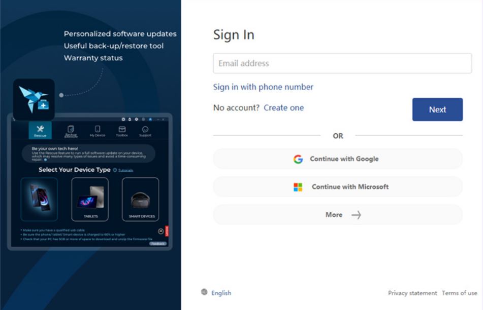 Y700 글로벌롬 -RSA 로그인