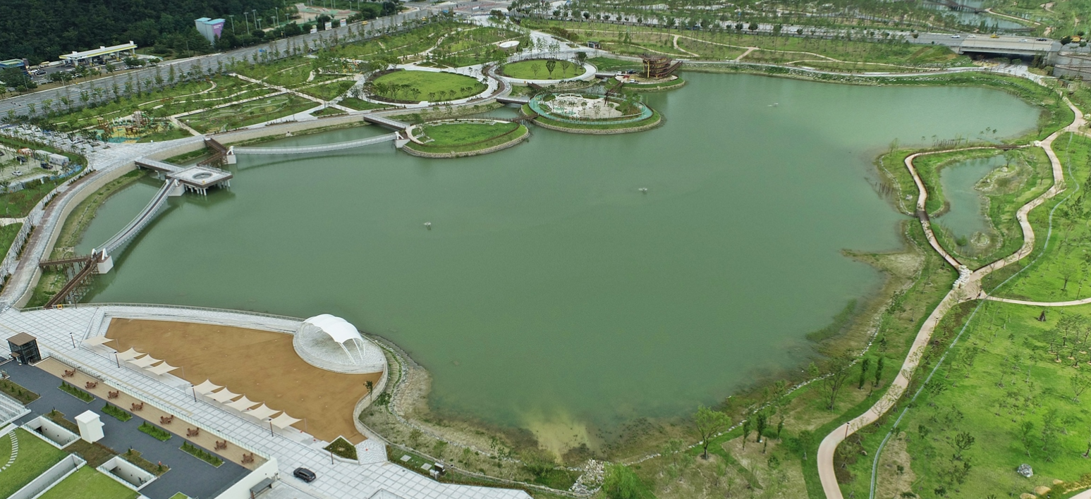 대전 갑천생태호수공원 주요 시설 안내 
