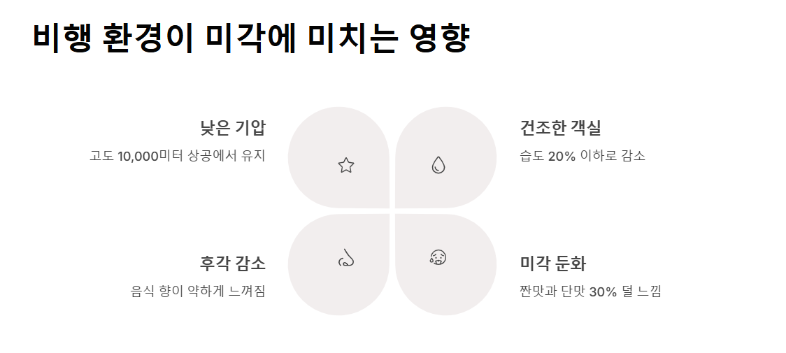 기내식, 맛이 특별한 이유는?