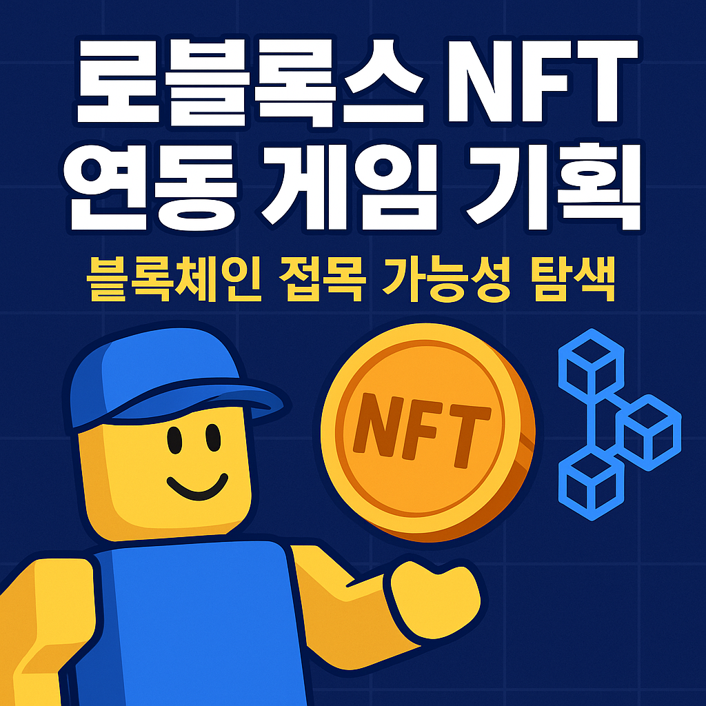 로블록스 NFT 연동 게임 기획