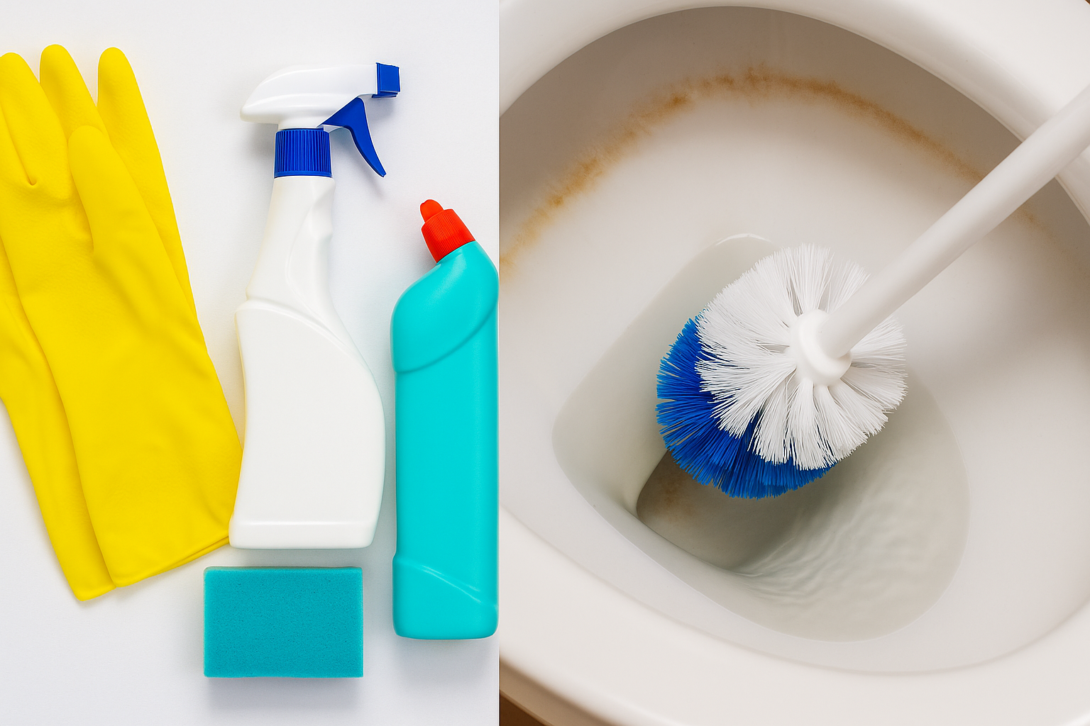 변기 때 없애는 법