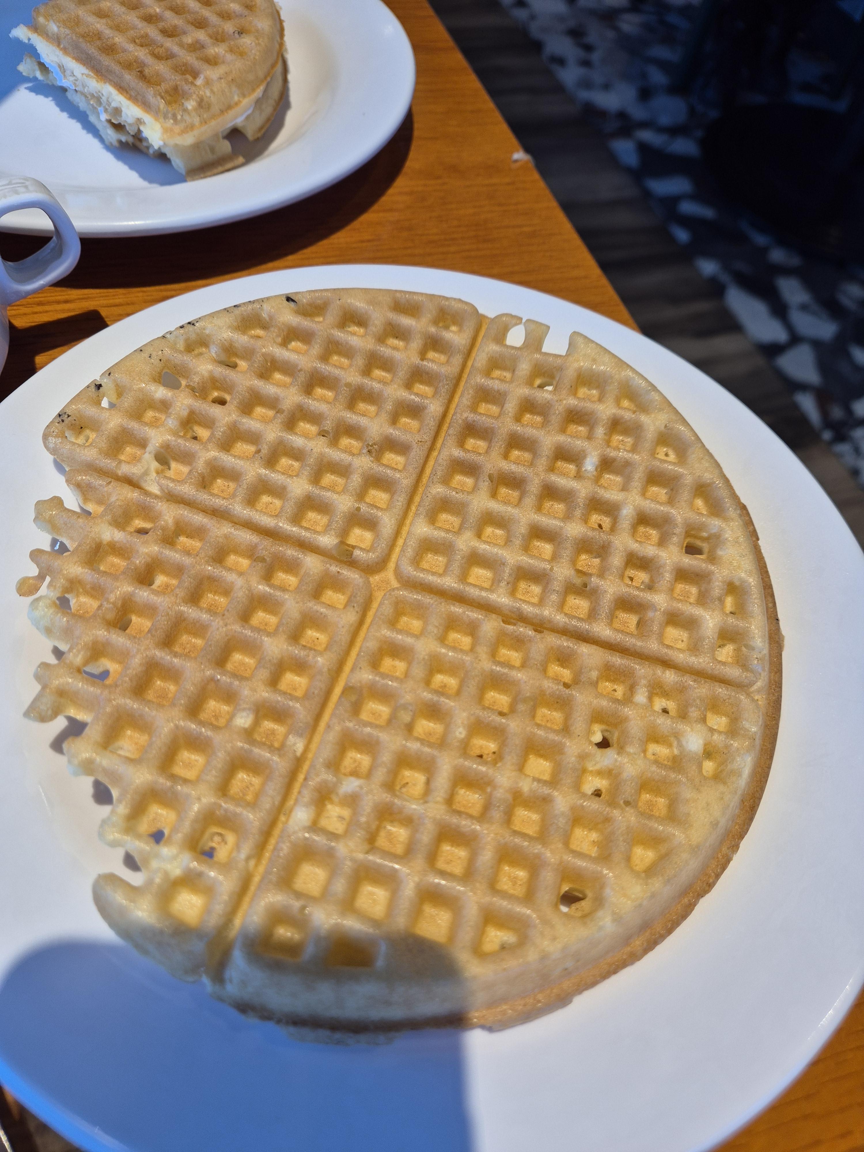 대전 피자몰 후식 와플