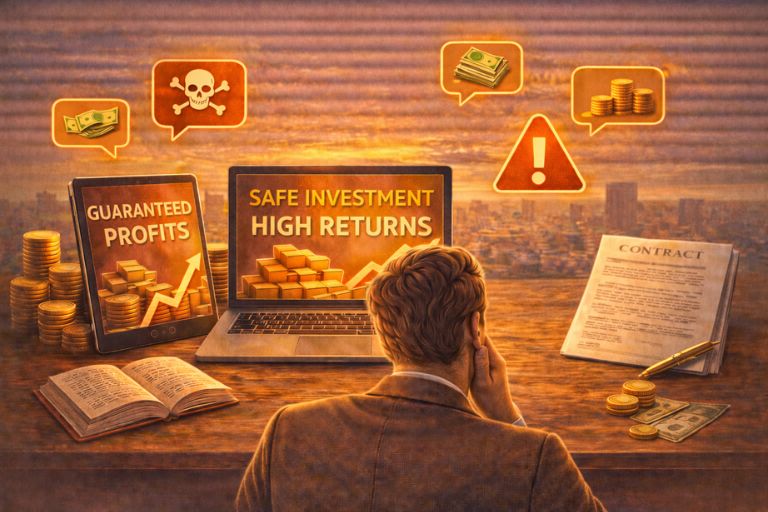 고수익 보장 투자, 왜 위험한가 관련 이미지