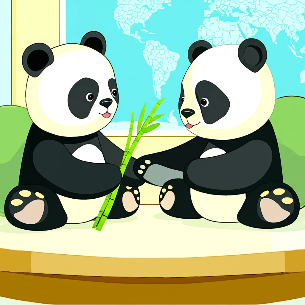 왕샤오훙의 스위스 방문, 미중 관계 