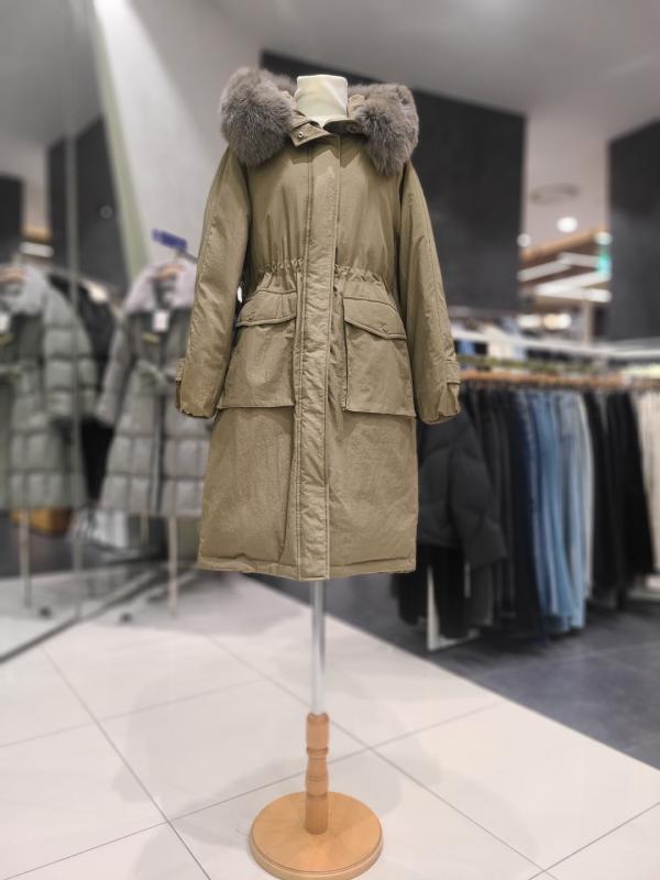 보브 롱 사파리 구스다운 야상점퍼 7122417510