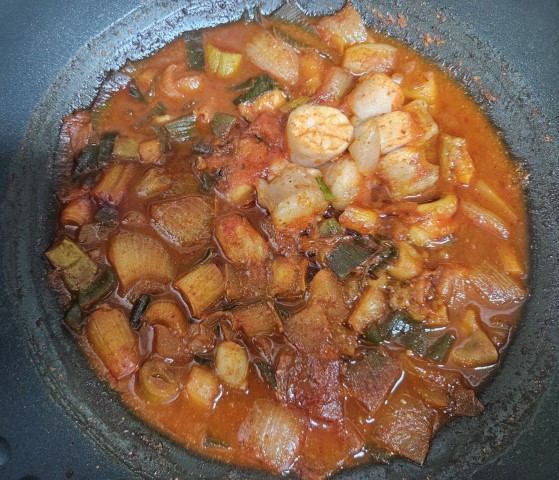 쭈곱대새 요리 사진