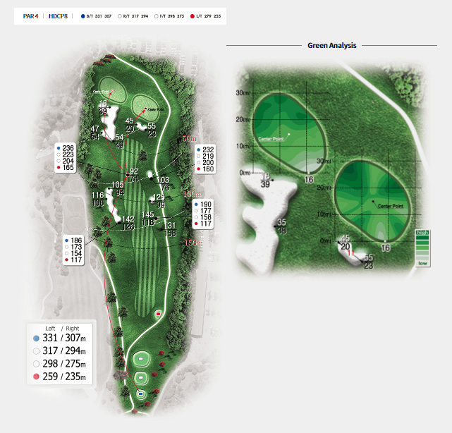 라데나 골프클럽 코스공략도 09