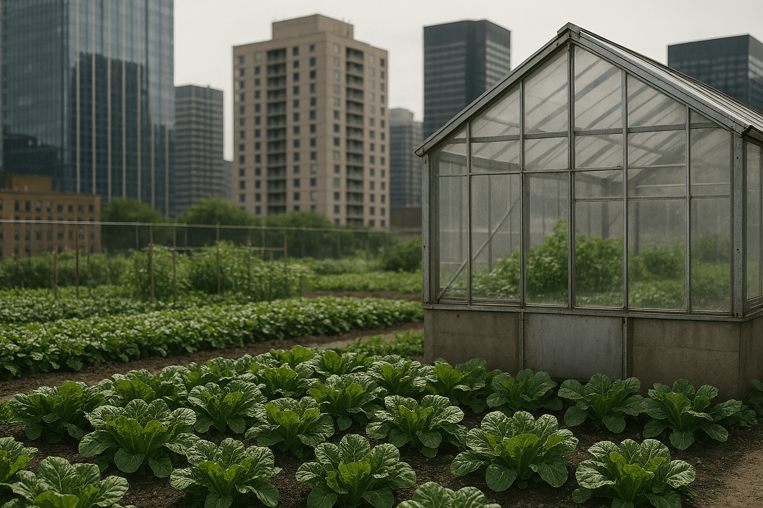 지속가능한 도시농업의 미래 — 기술·경제·정책이 만나는 새로운 생태계