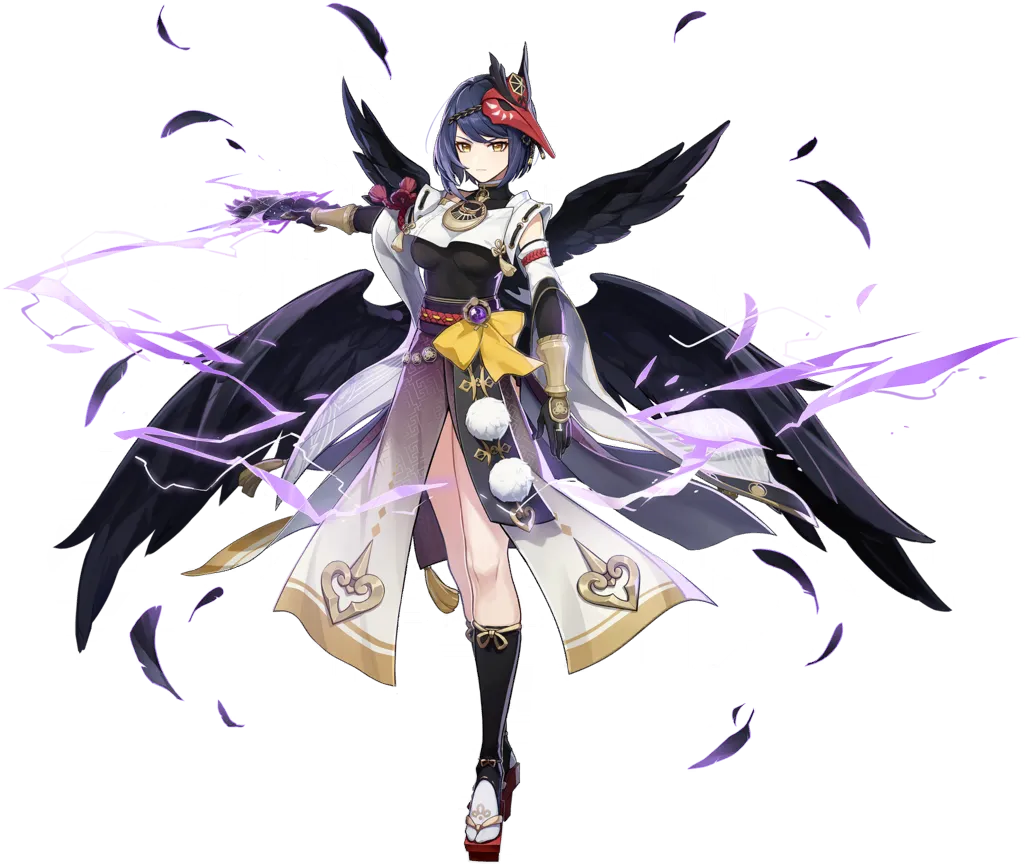 [원신] 쿠죠 사라, 번개 서포터! 성유물/무기/특성/육성법